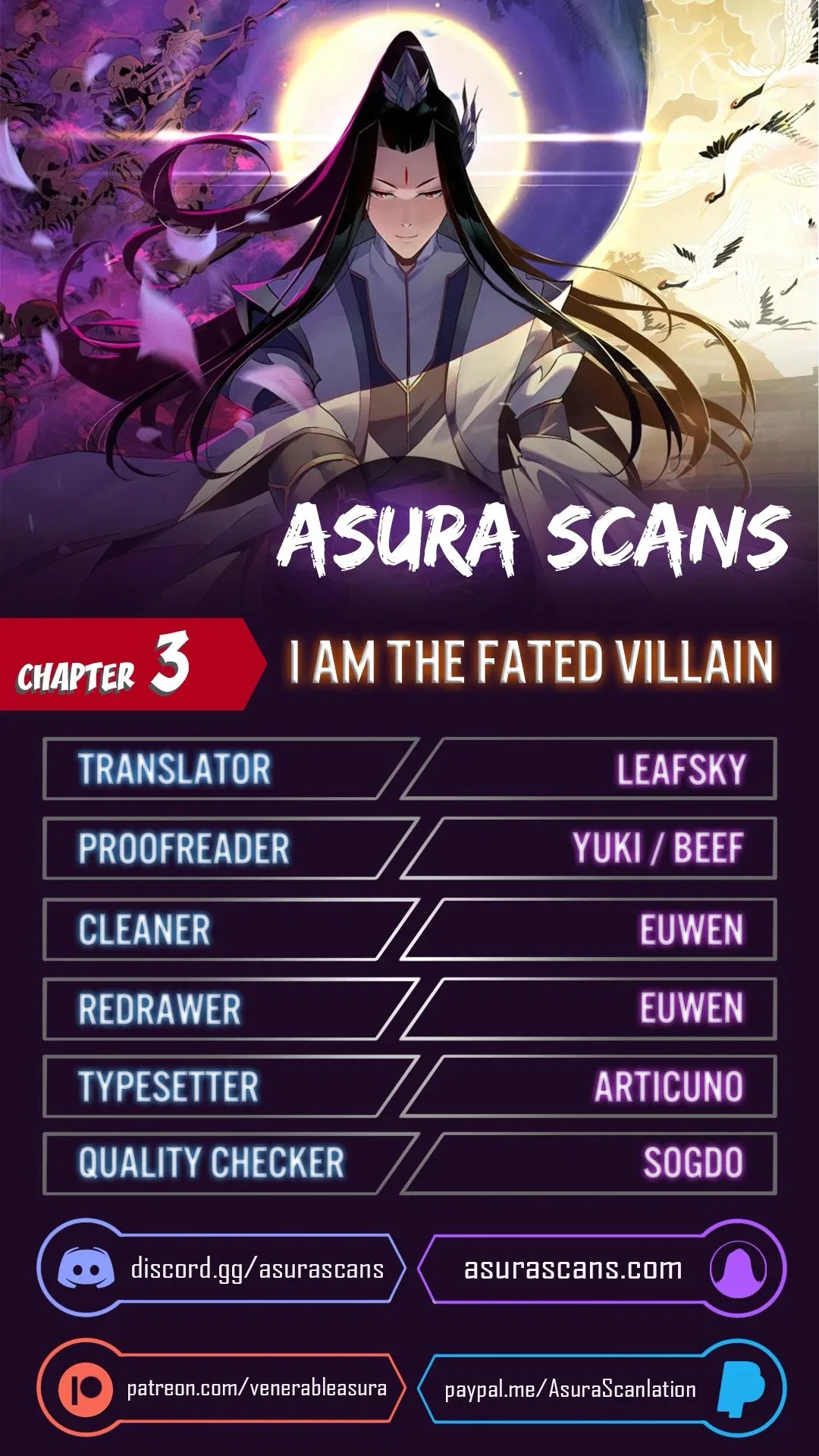 I Am the Fated Villain Chapter 3 – Page 1