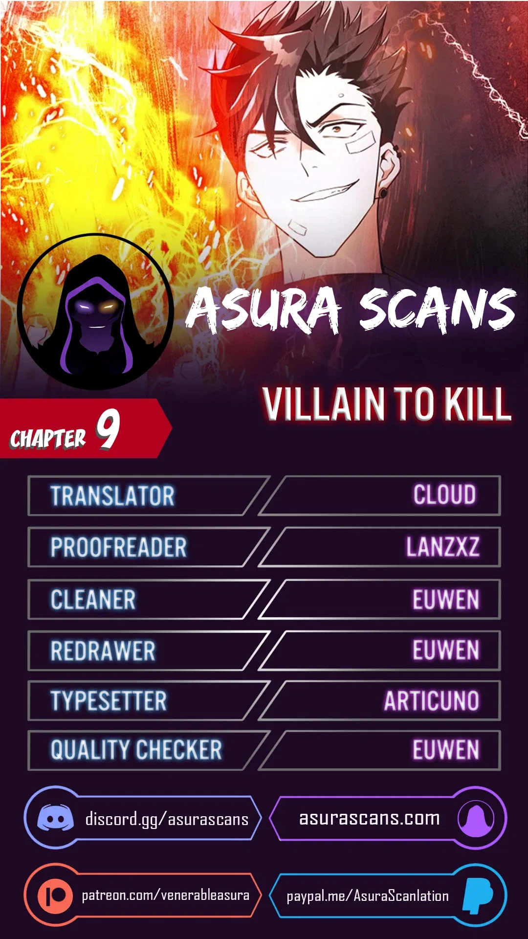 Villain To Kill Chapter 9 – Page 1