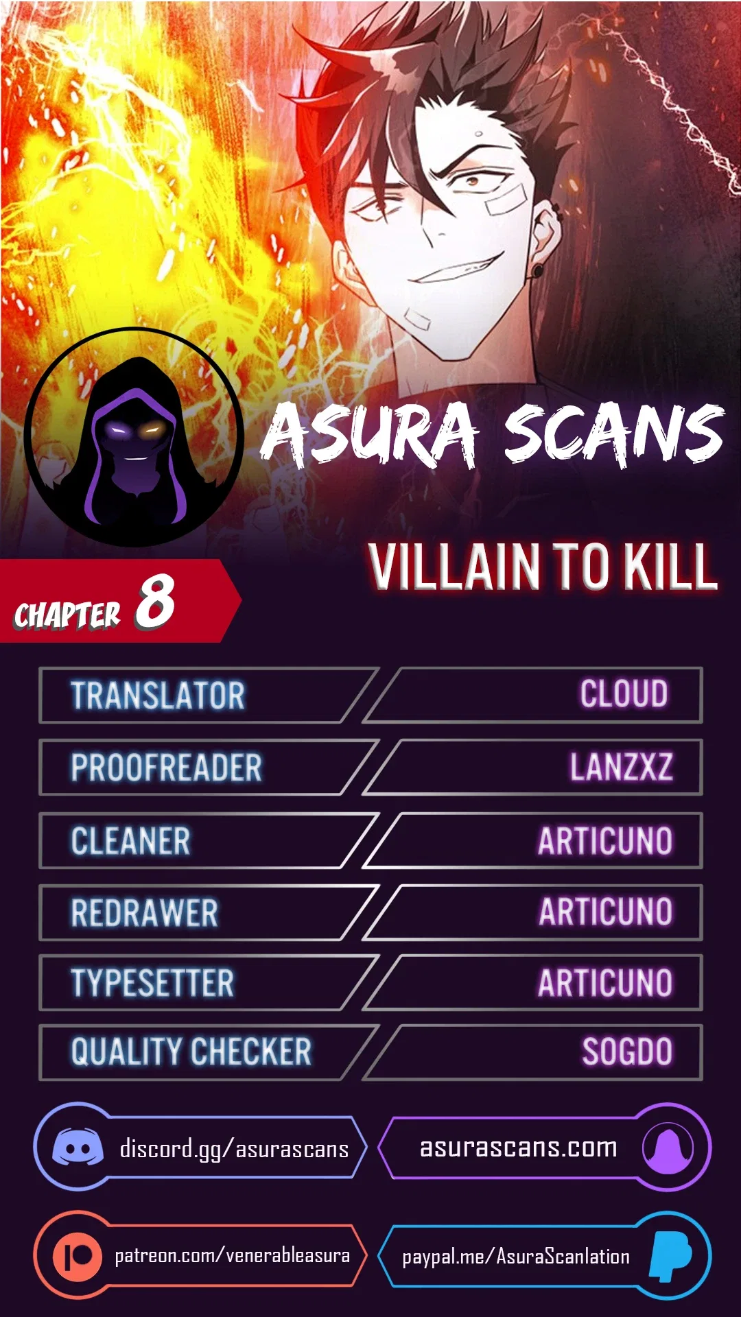 Villain To Kill Chapter 8 – Page 1
