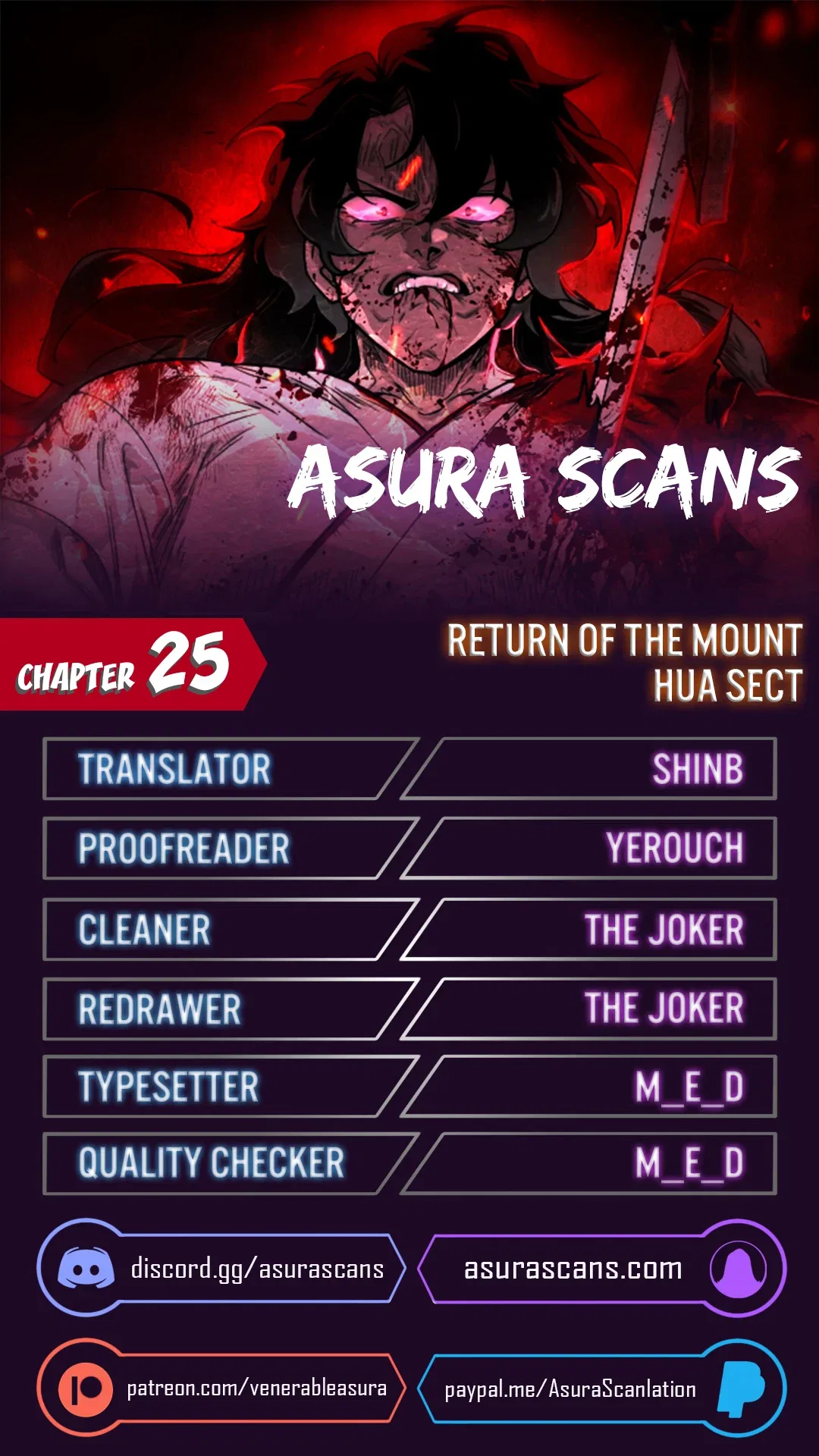 Return of the Mount Hua Sect Chapter 25 – Page 1