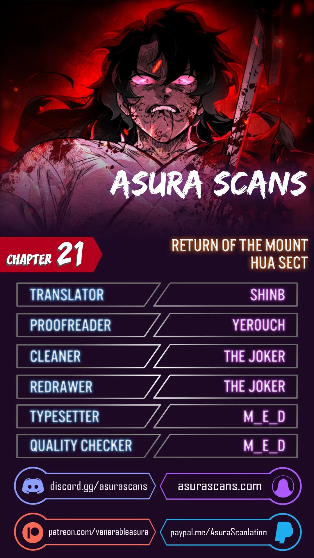 Return of the Mount Hua Sect Chapter 21 – Page 1