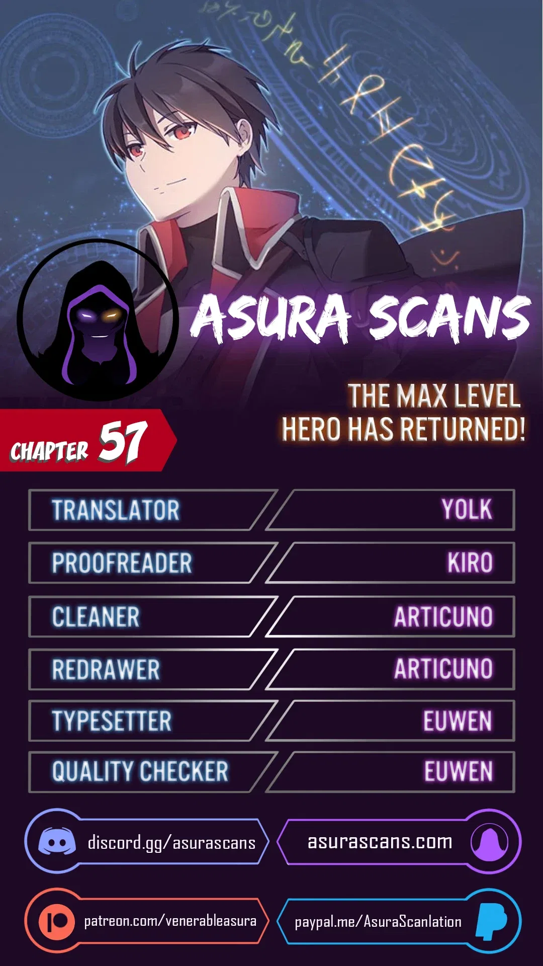 The Max Level Hero has Returned! Chapter 57 – Page 1