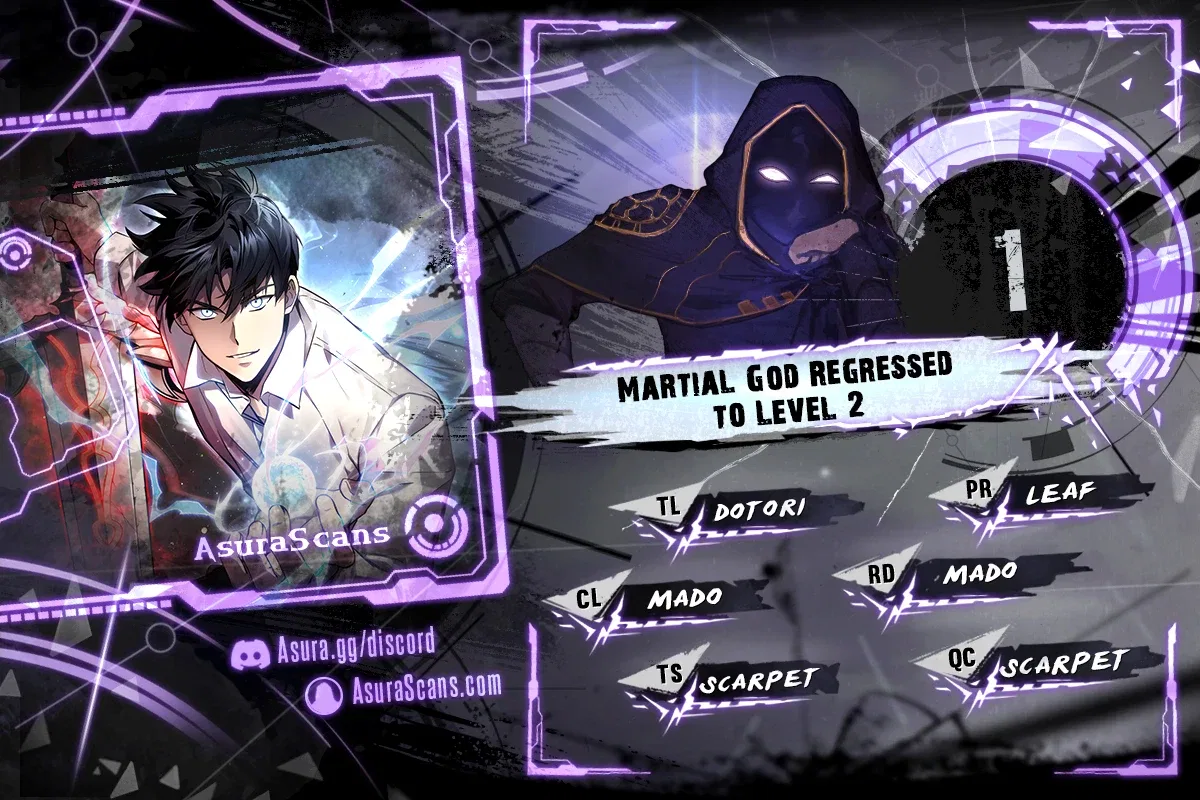 Martial God Regressed to Level 2 Chapter 1 – Page 1