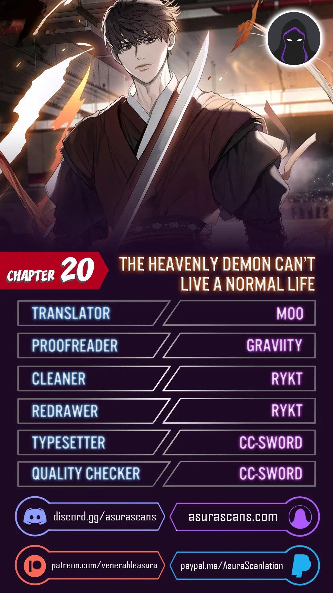 The Heavenly Demon Can't Live a Normal Life Chapter 20 – Page 1