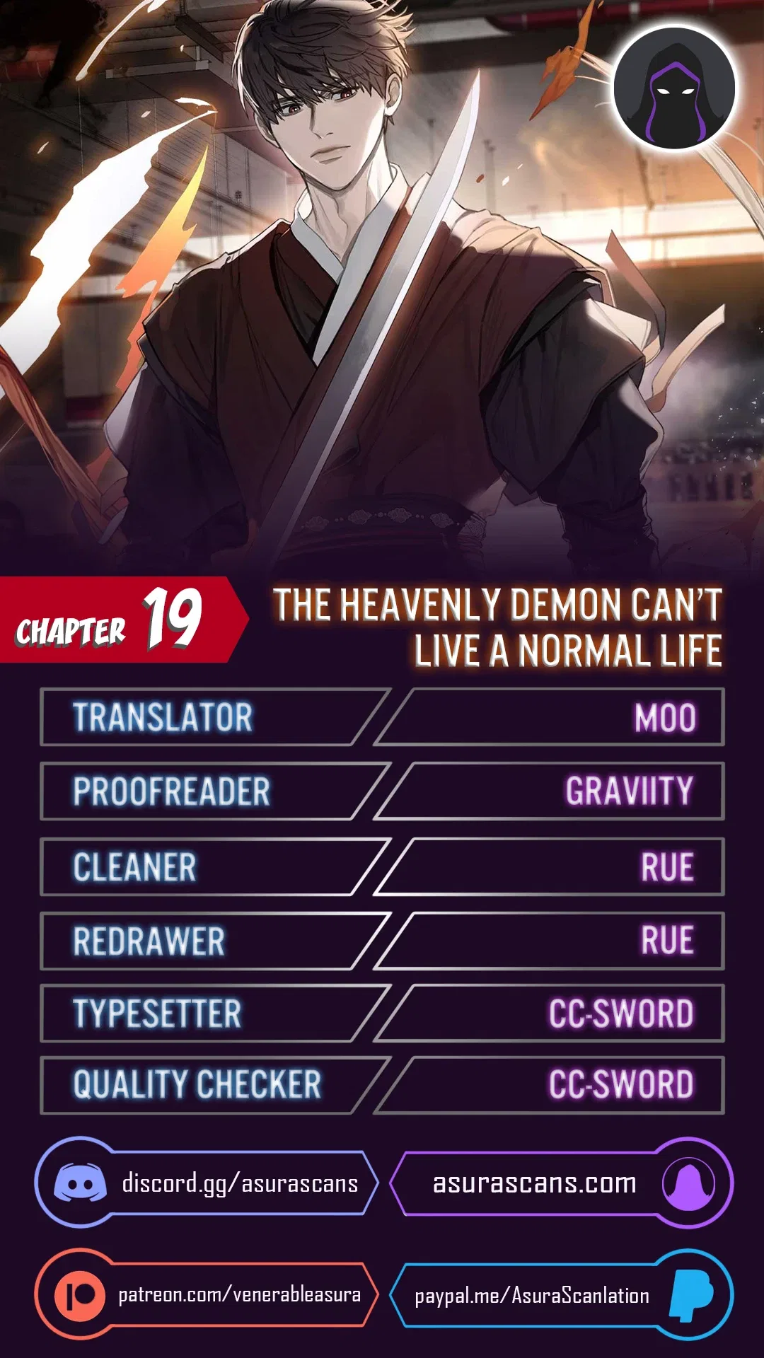 The Heavenly Demon Can't Live a Normal Life Chapter 19 – Page 1