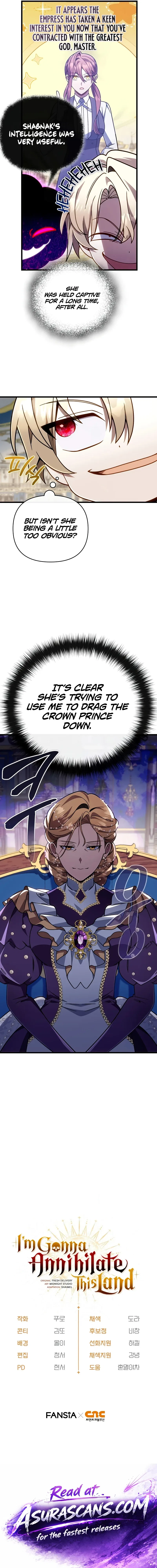 I'm Gonna Annihilate This Land Chapter 73 – Page 12