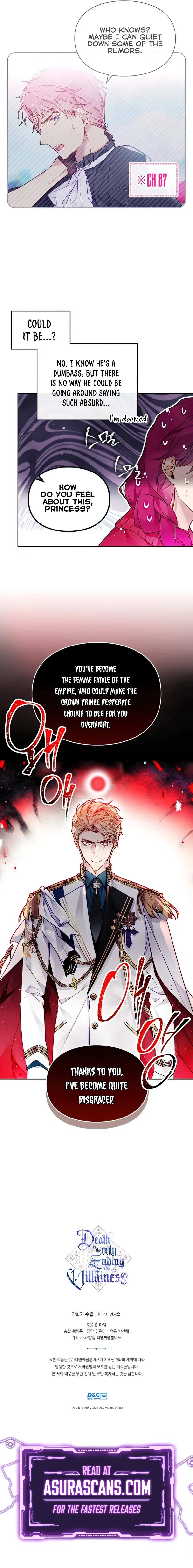 Death Is the Only Ending for the Villainess Chapter 99 – Page 7