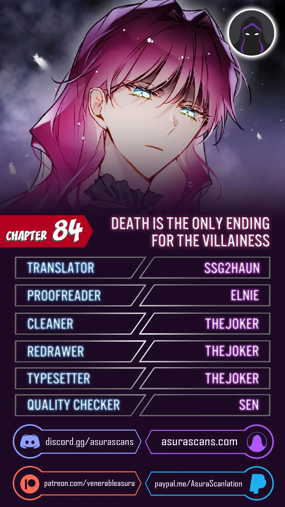 Death Is the Only Ending for the Villainess Chapter 84 – Page 1