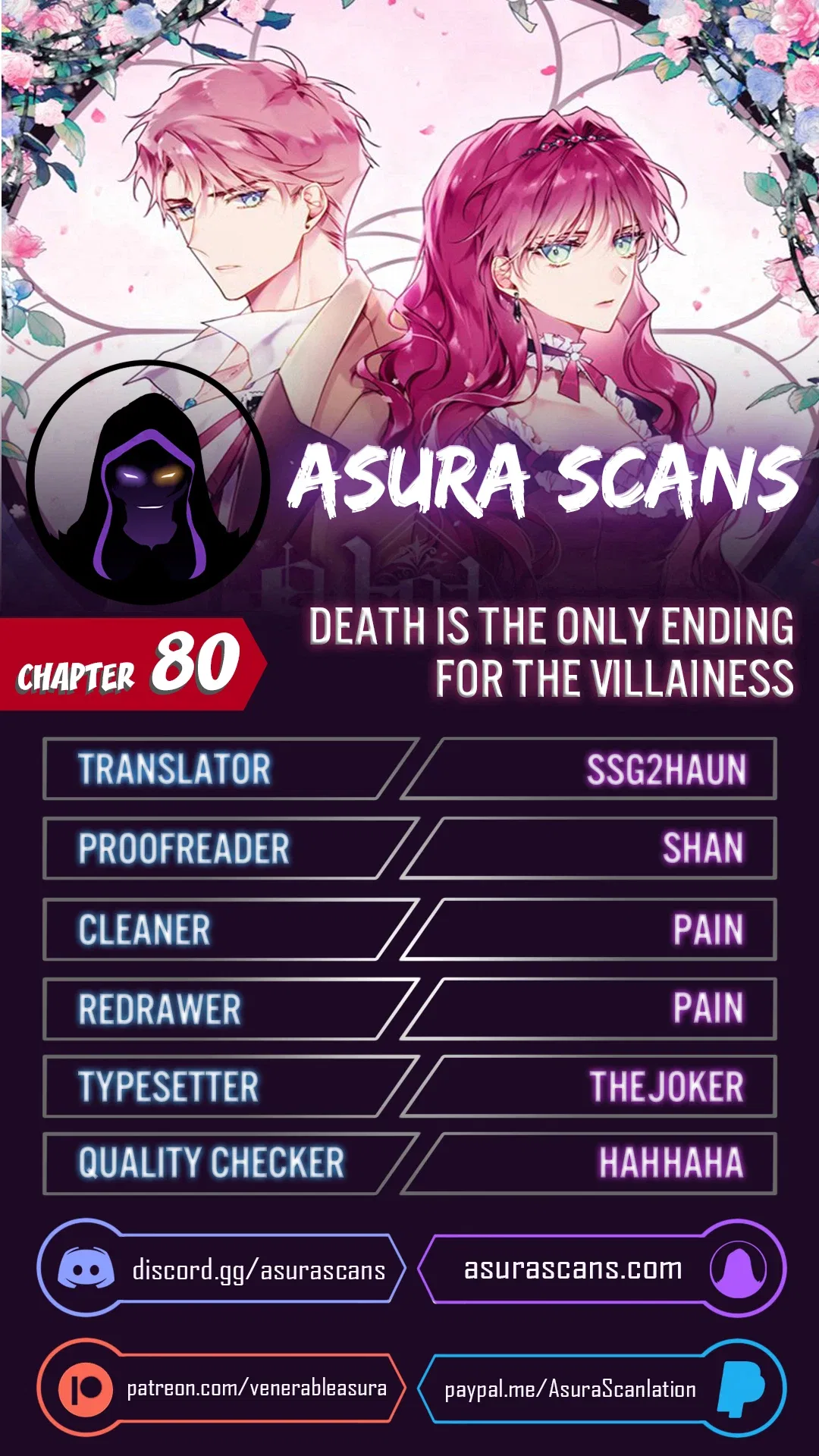 Death Is the Only Ending for the Villainess Chapter 80 – Page 1