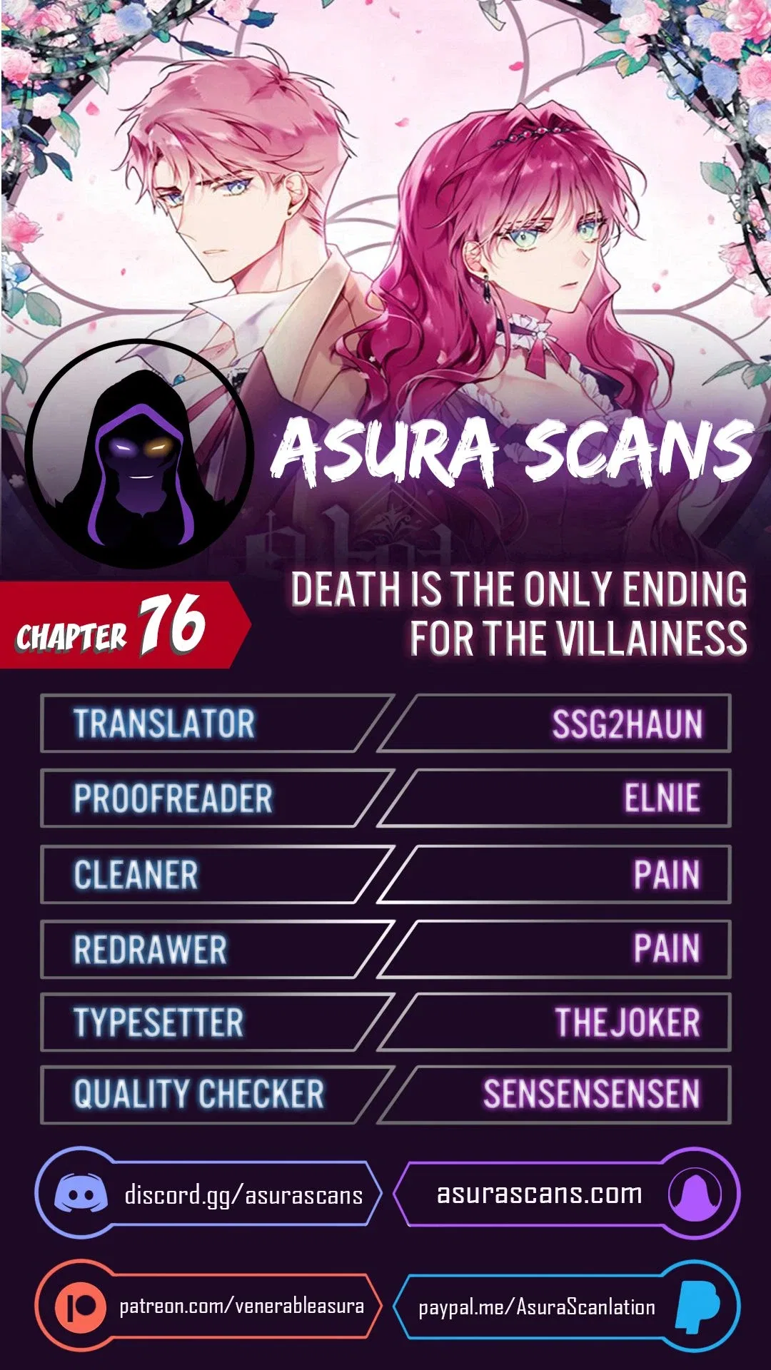 Death Is the Only Ending for the Villainess Chapter 76 – Page 1