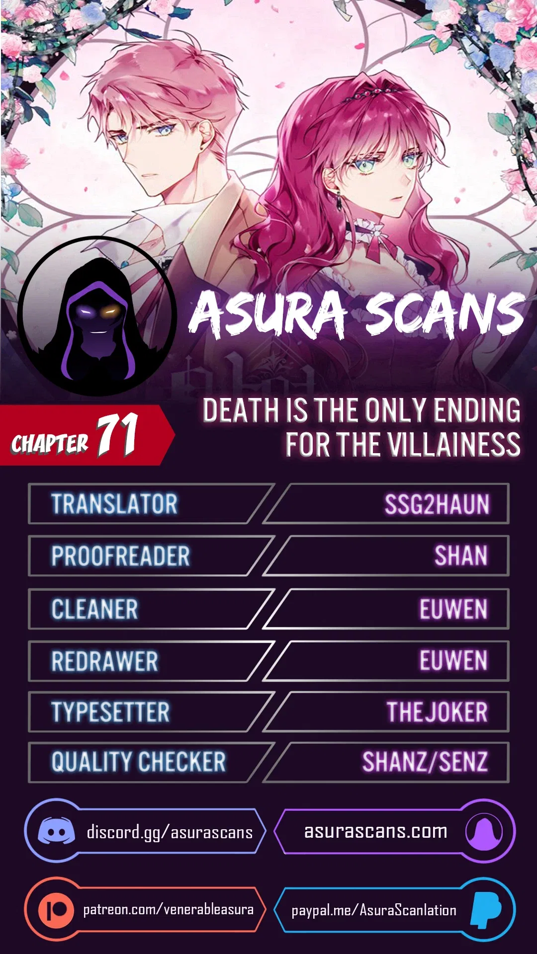 Death Is the Only Ending for the Villainess Chapter 71 – Page 1