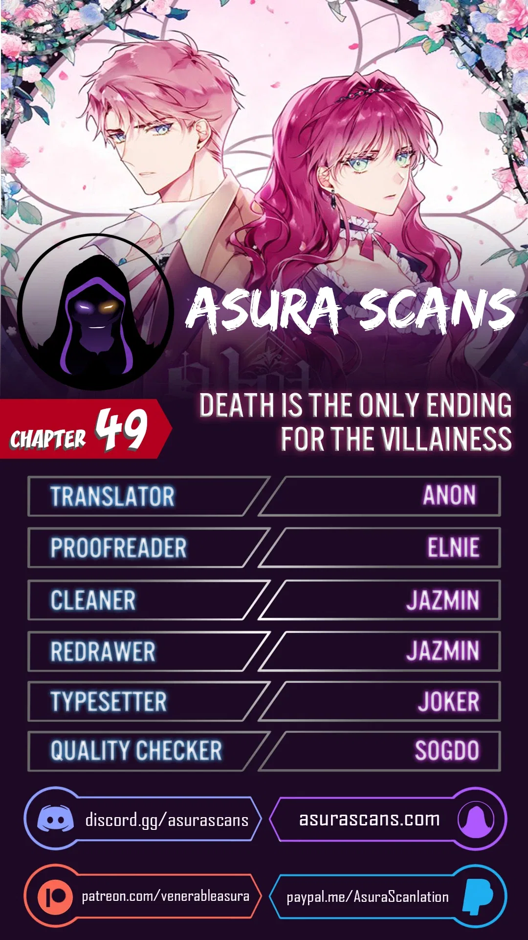 Death Is the Only Ending for the Villainess Chapter 49 – Page 1