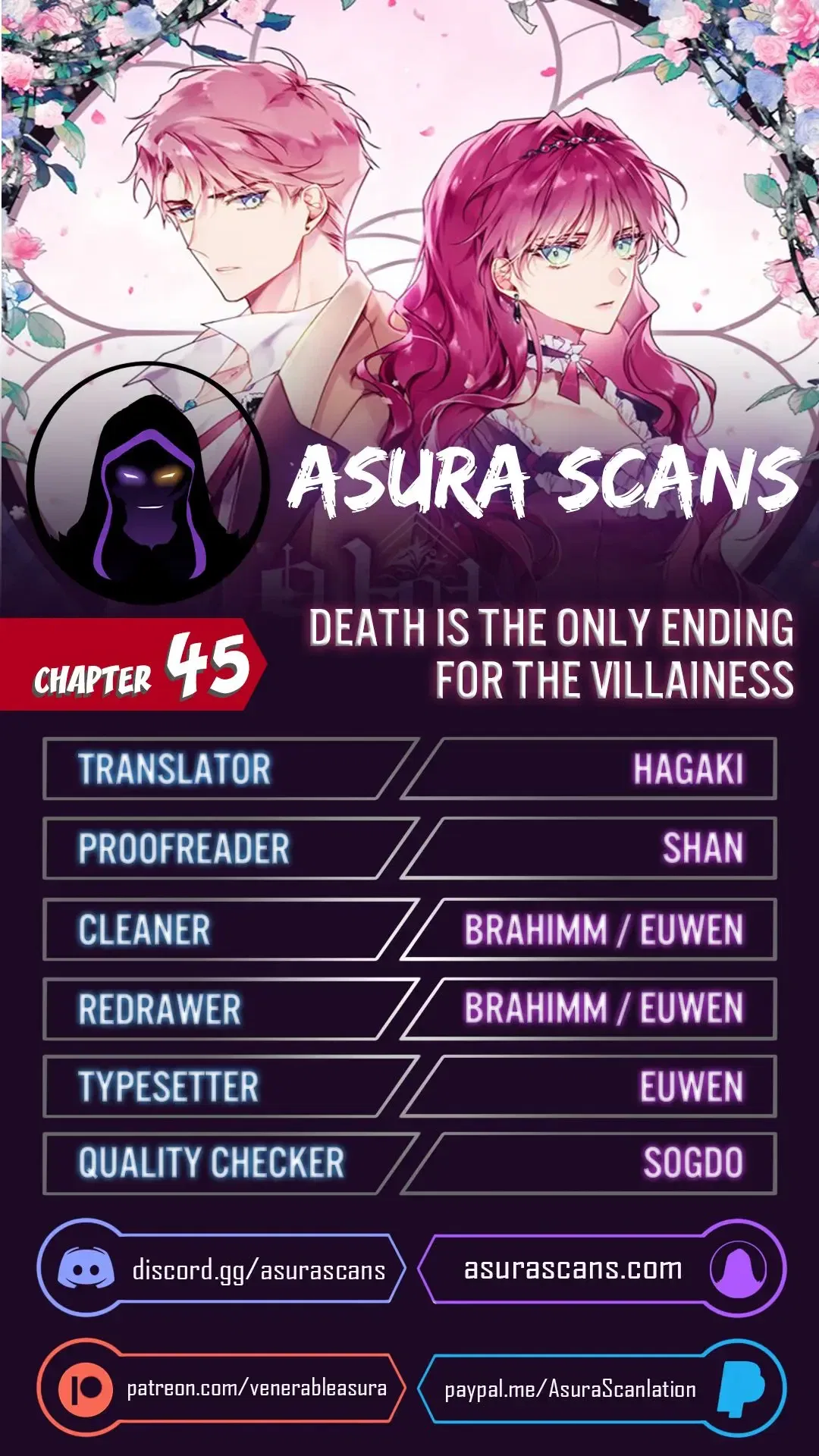 Death Is the Only Ending for the Villainess Chapter 45 – Page 1