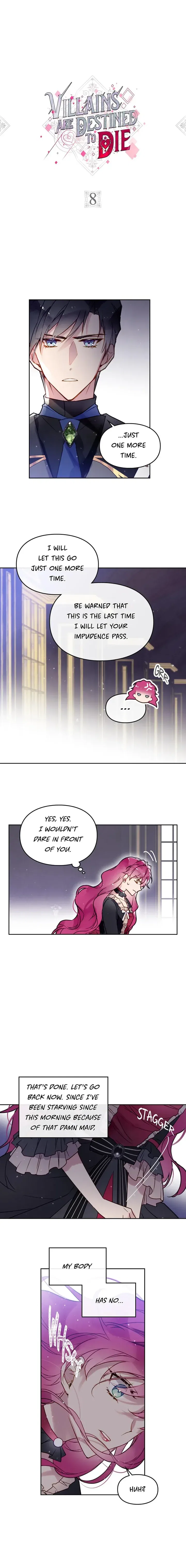 Death Is the Only Ending for the Villainess Chapter 8 – Page 1