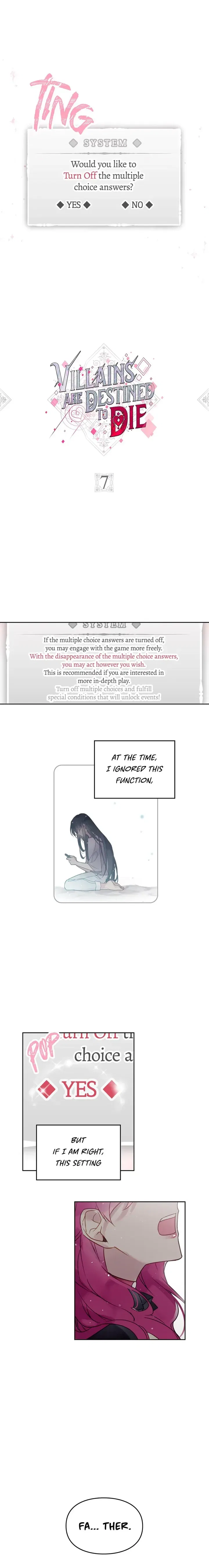 Death Is the Only Ending for the Villainess Chapter 7 – Page 1