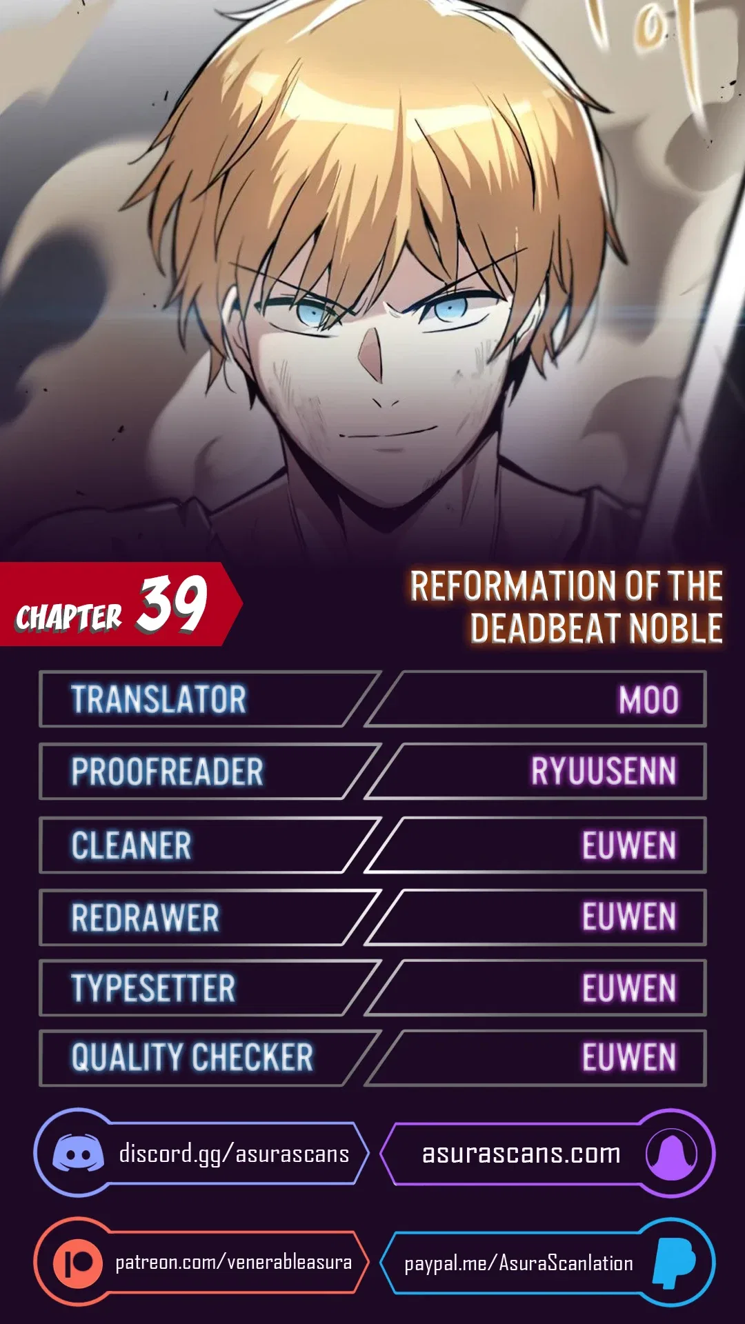 Reformation of the Deadbeat Noble Chapter 39 – Page 1