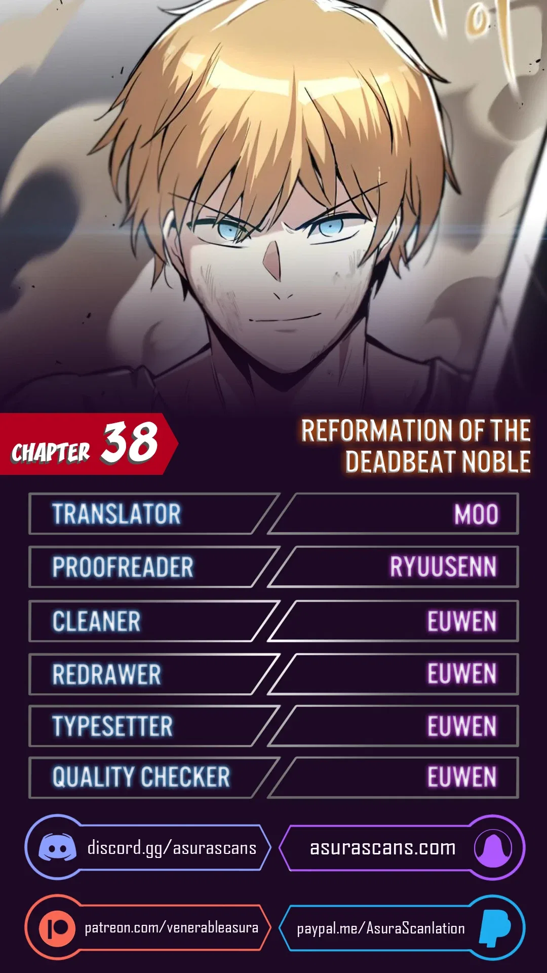 Reformation of the Deadbeat Noble Chapter 38 – Page 1