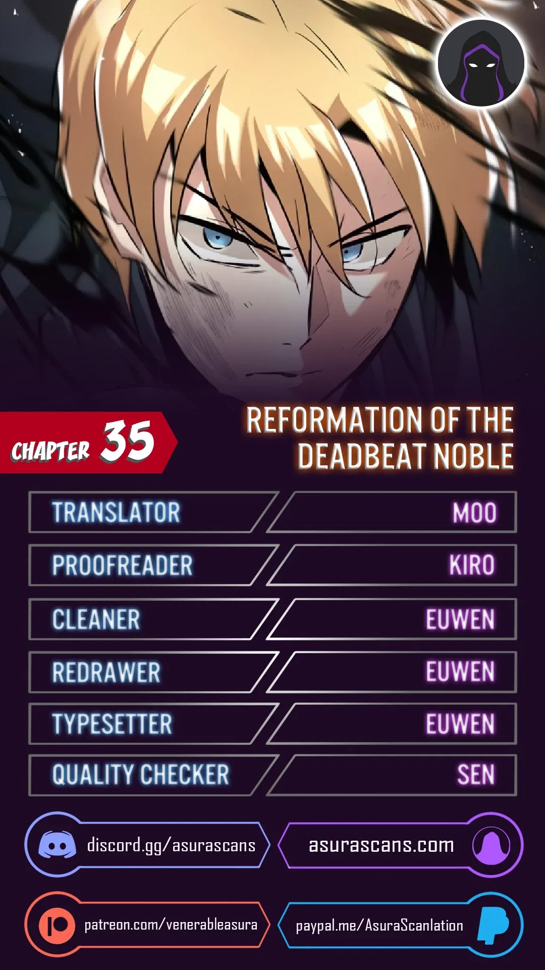 Reformation of the Deadbeat Noble Chapter 35 – Page 1