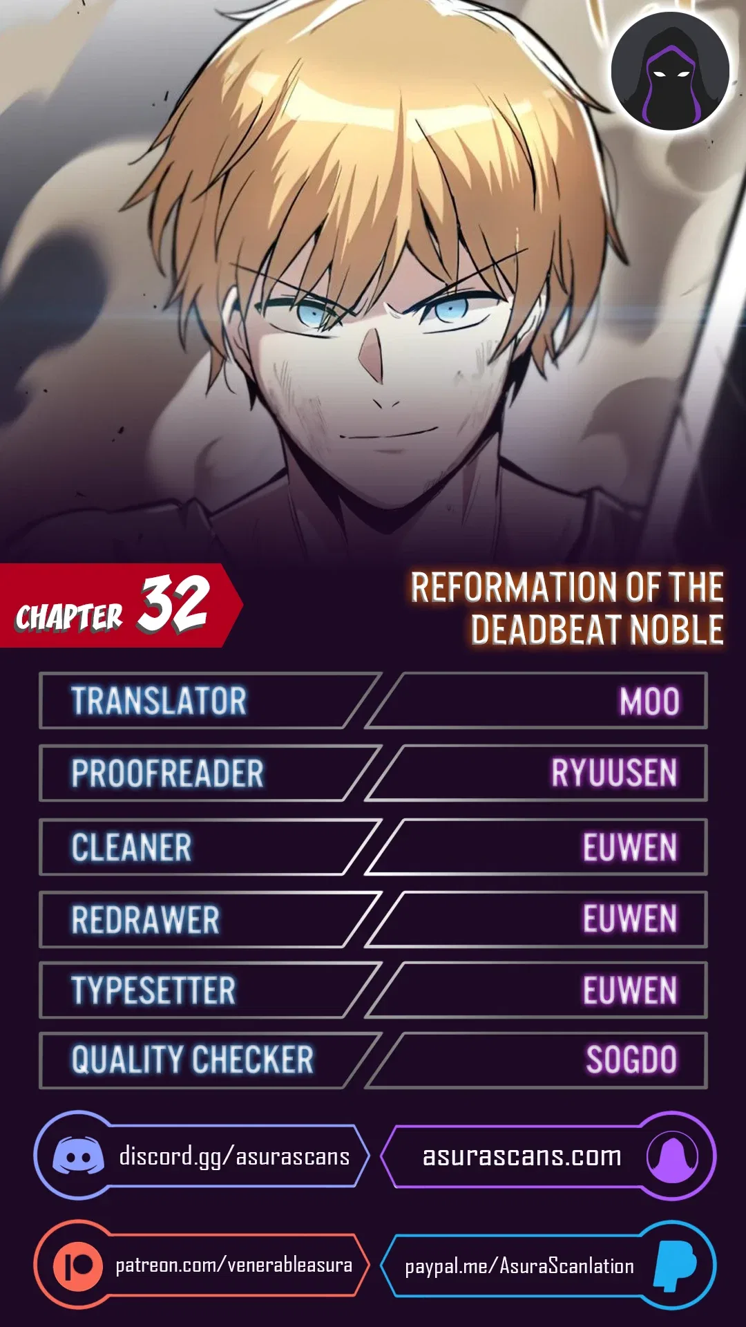 Reformation of the Deadbeat Noble Chapter 32 – Page 1
