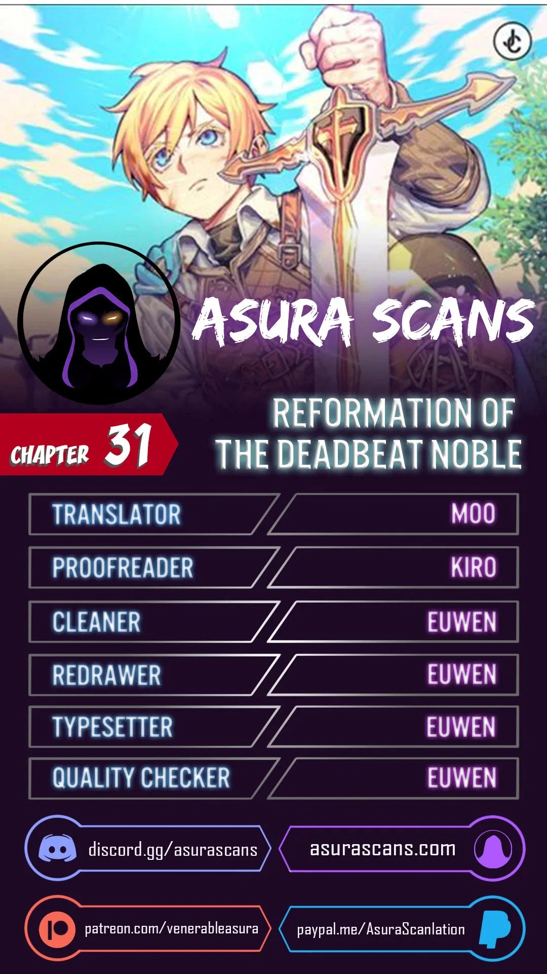 Reformation of the Deadbeat Noble Chapter 31 – Page 1