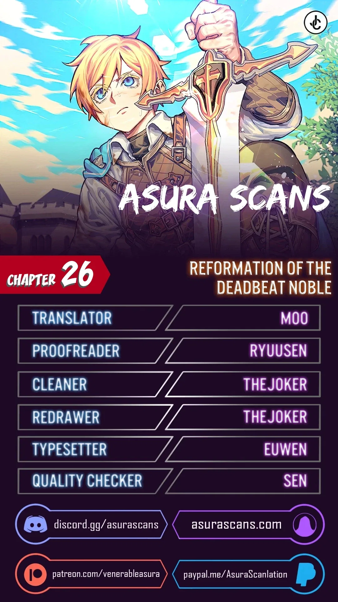 Reformation of the Deadbeat Noble Chapter 26 – Page 1