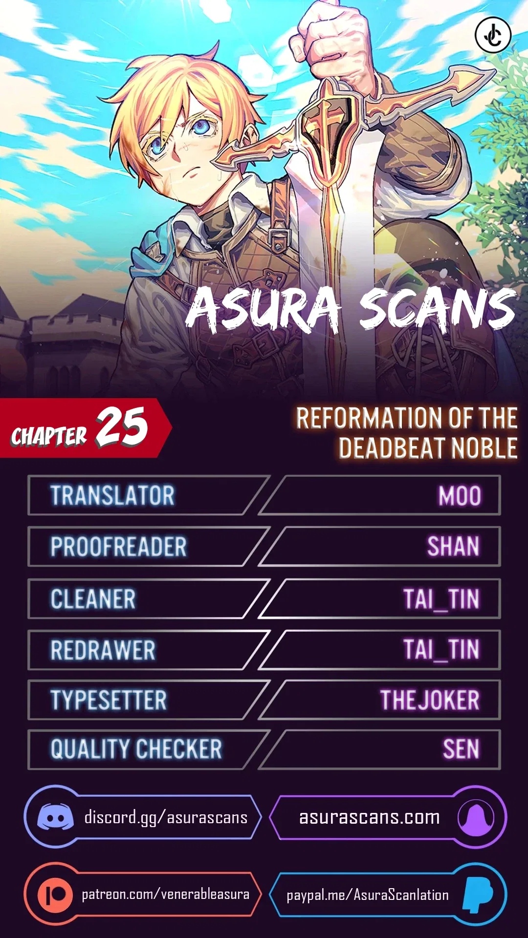 Reformation of the Deadbeat Noble Chapter 25 – Page 1