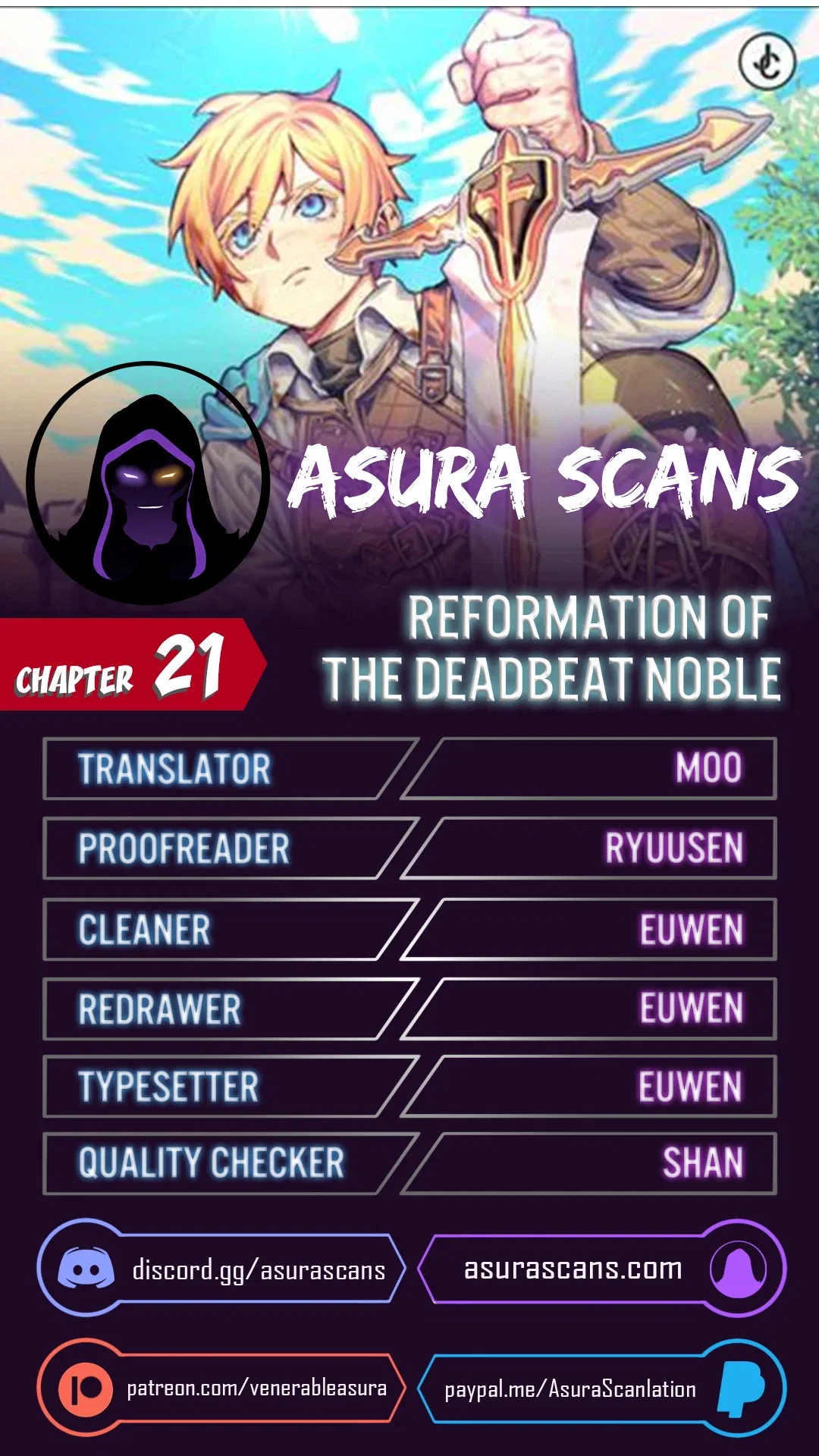 Reformation of the Deadbeat Noble Chapter 21 – Page 1