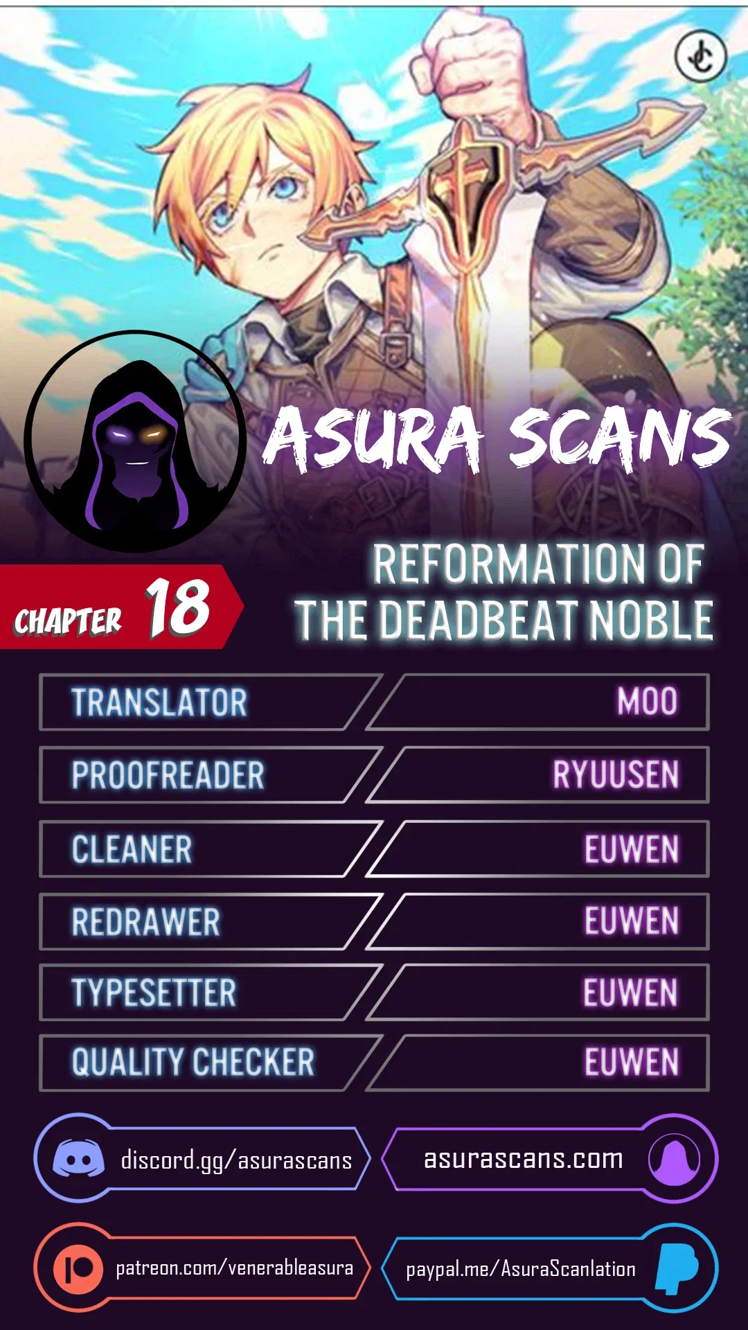 Reformation of the Deadbeat Noble Chapter 18 – Page 1