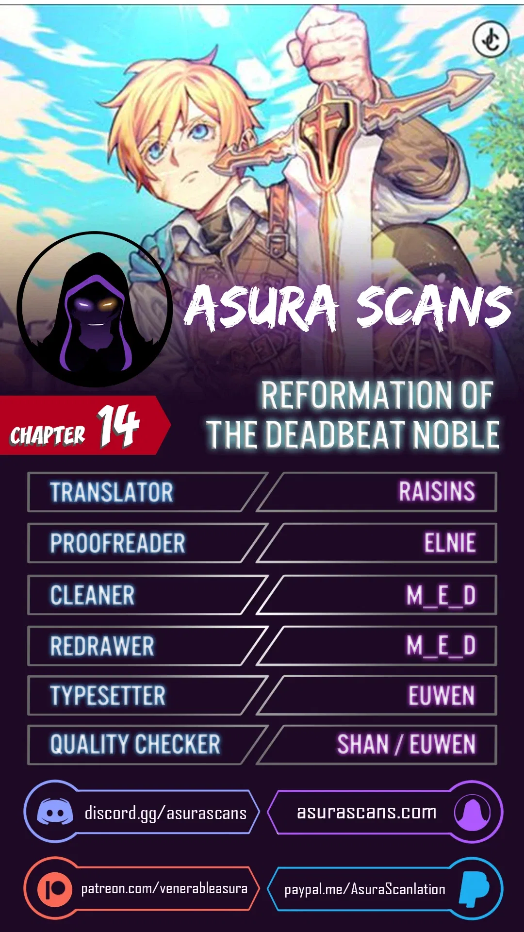 Reformation of the Deadbeat Noble Chapter 14 – Page 1
