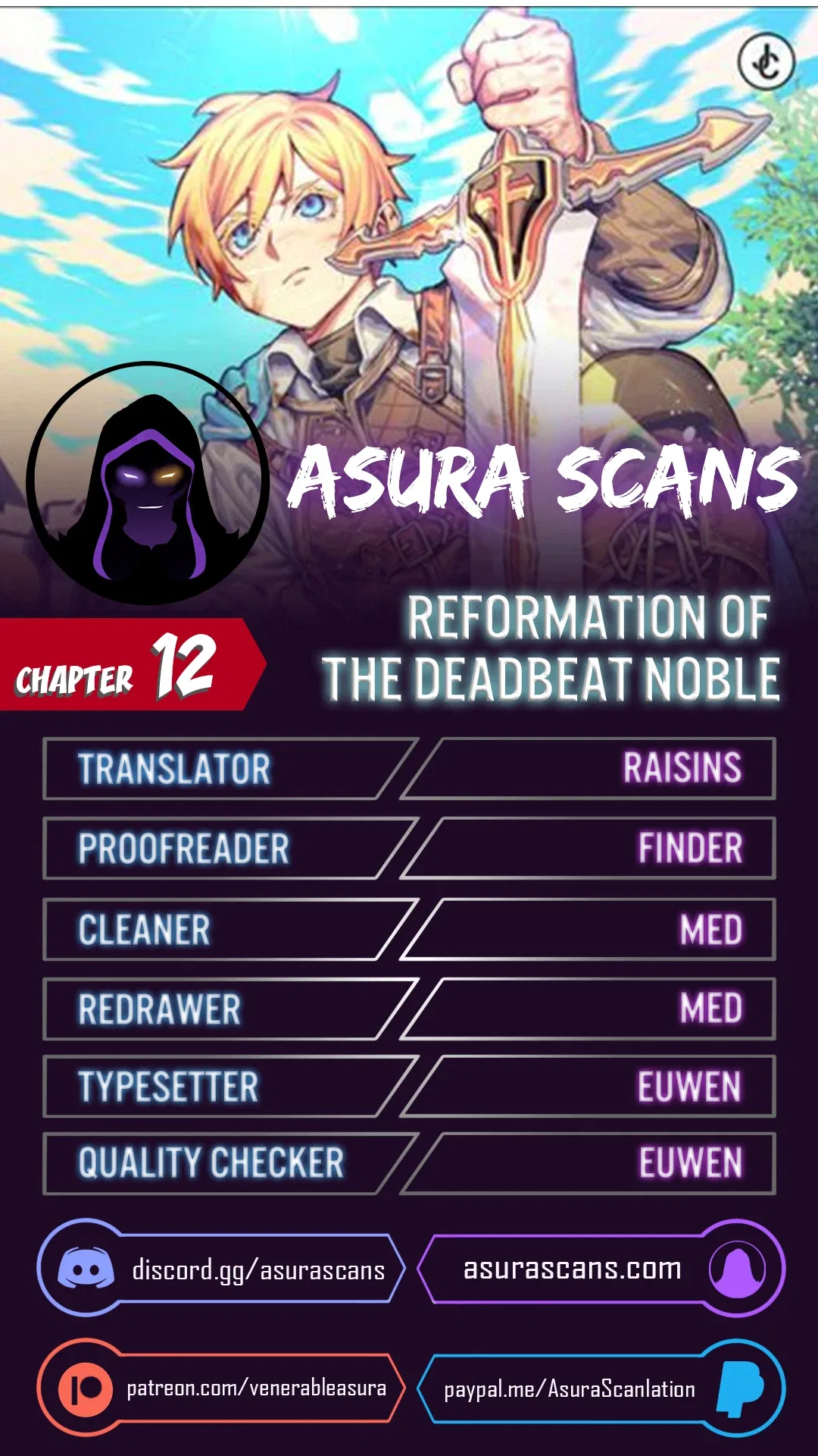 Reformation of the Deadbeat Noble Chapter 12 – Page 1