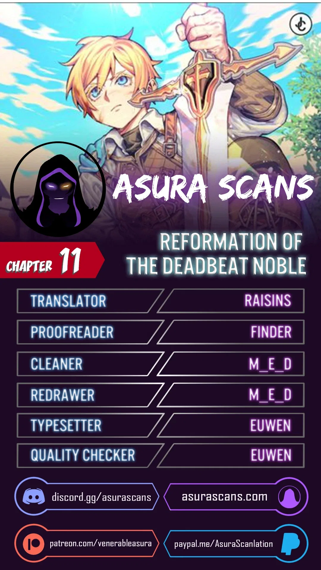 Reformation of the Deadbeat Noble Chapter 11 – Page 1