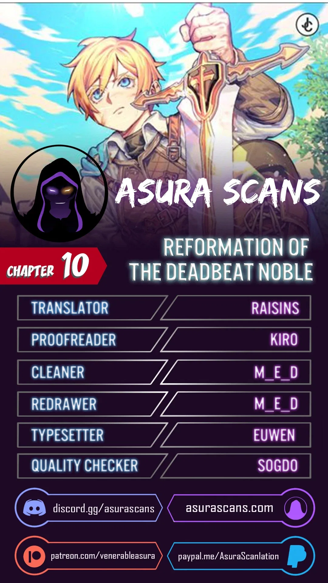 Reformation of the Deadbeat Noble Chapter 10 – Page 1