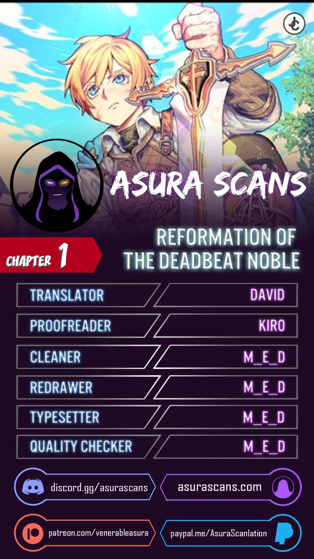 Reformation of the Deadbeat Noble Chapter 1 – Page 1