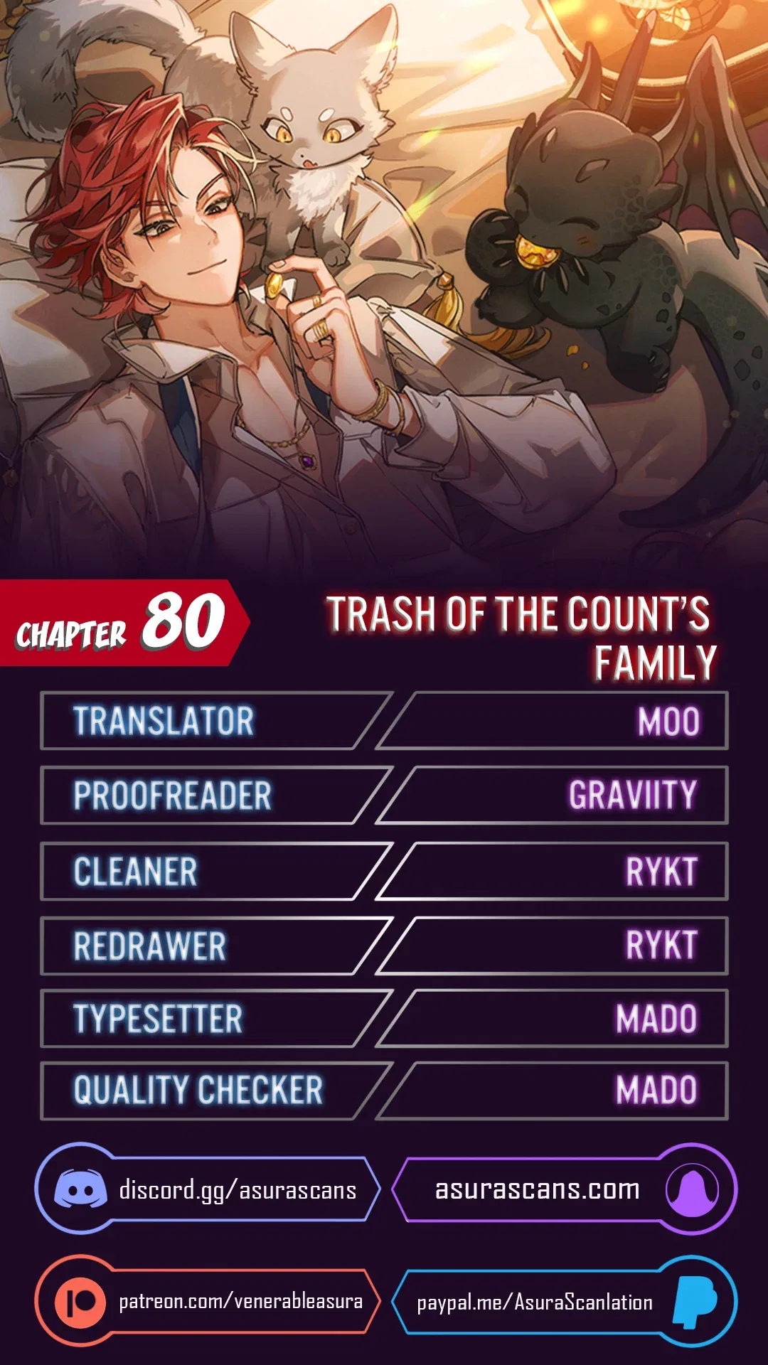 Trash of the Count’s Family Chapter 80 – Page 1
