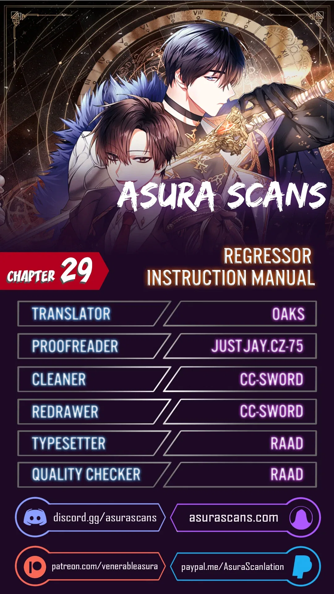 Regressor Instruction Manual Chapter 29 – Page 1