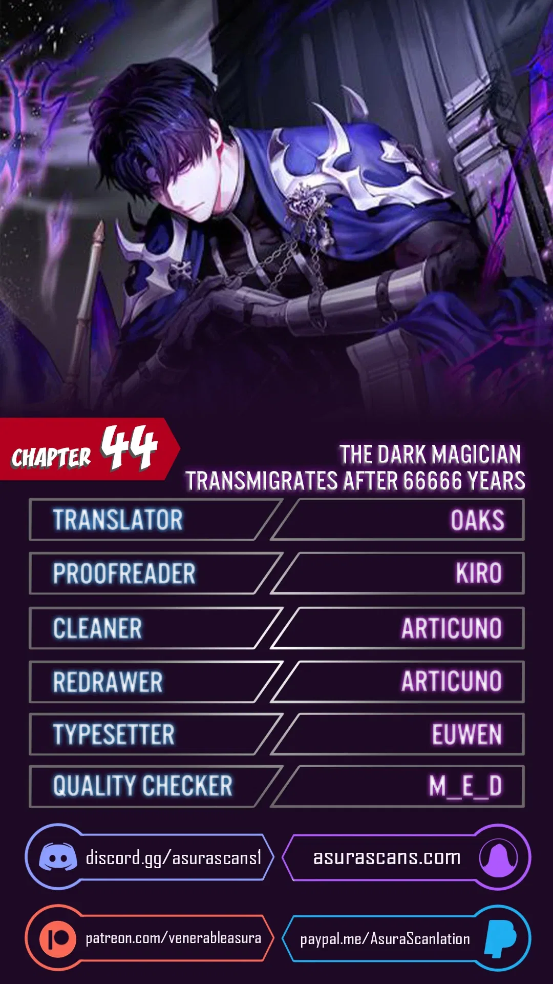 The Dark Magician Transmigrates After 66666 Years Chapter 44 – Page 1