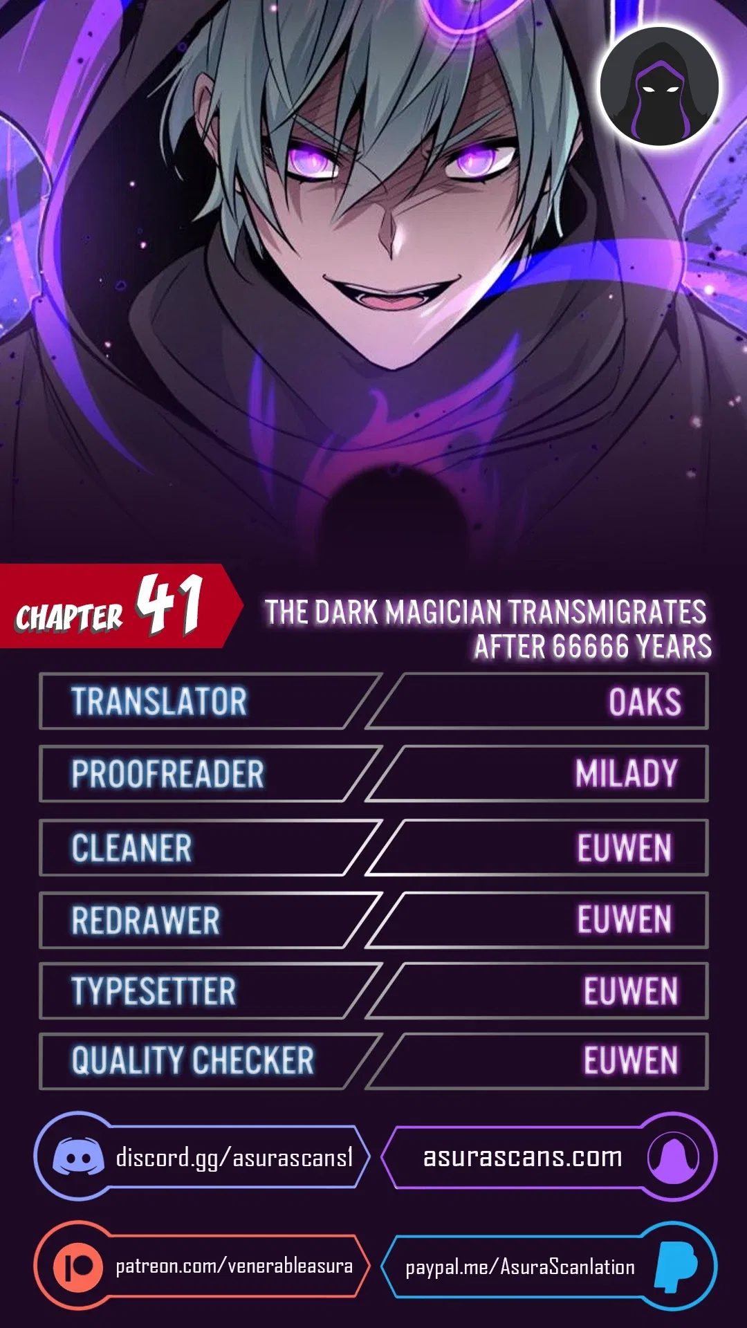 The Dark Magician Transmigrates After 66666 Years Chapter 41 – Page 1