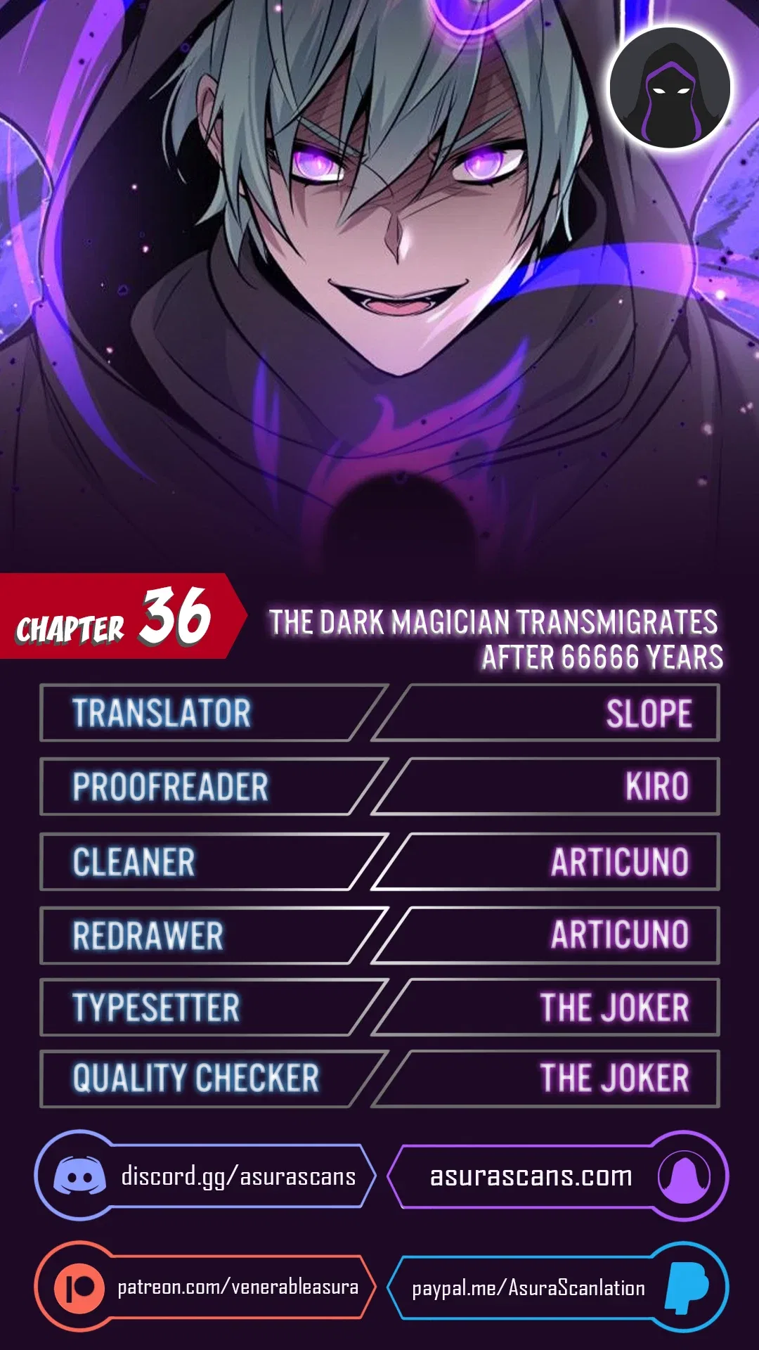 The Dark Magician Transmigrates After 66666 Years Chapter 36 – Page 1
