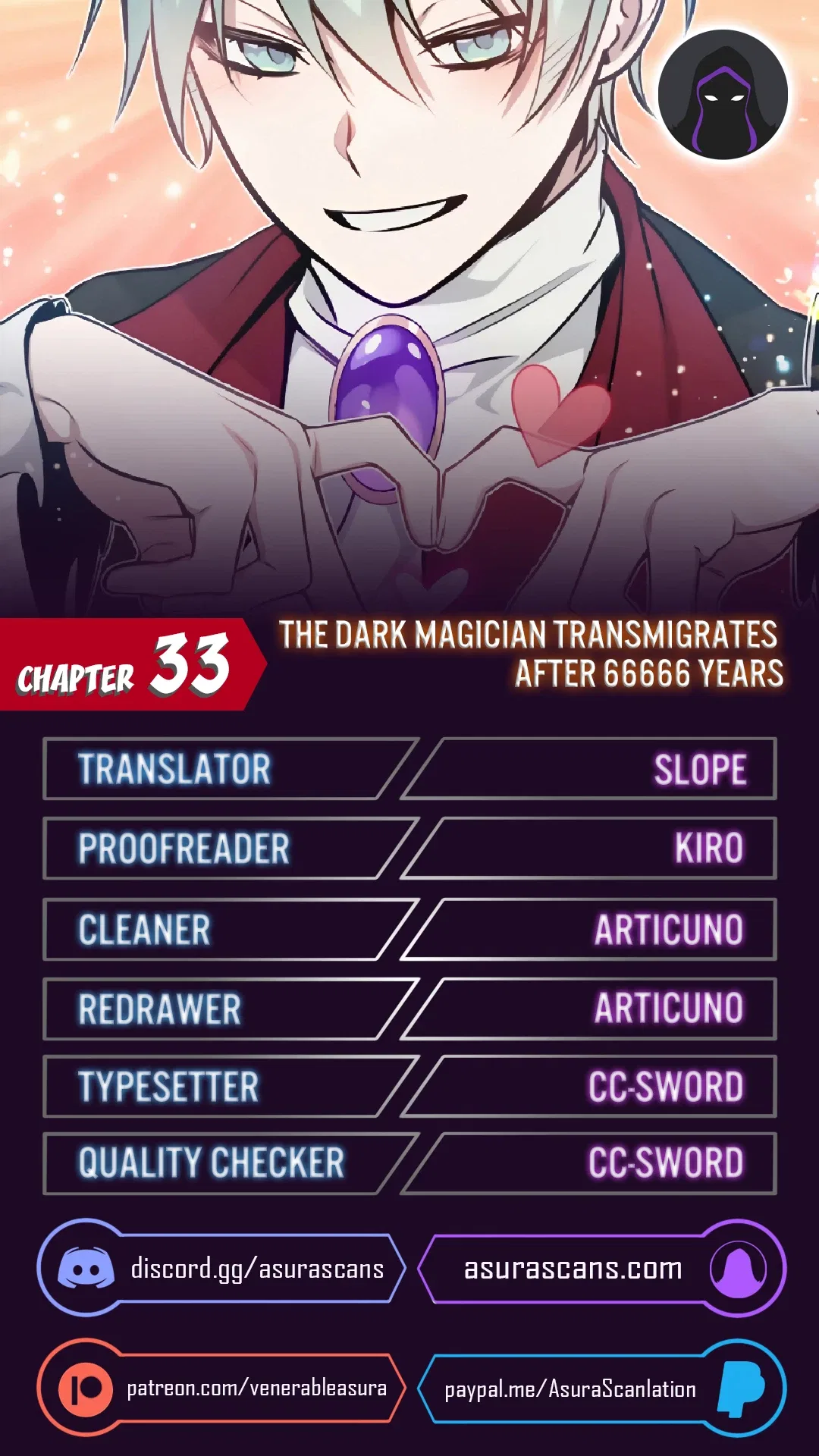 The Dark Magician Transmigrates After 66666 Years Chapter 33 – Page 1