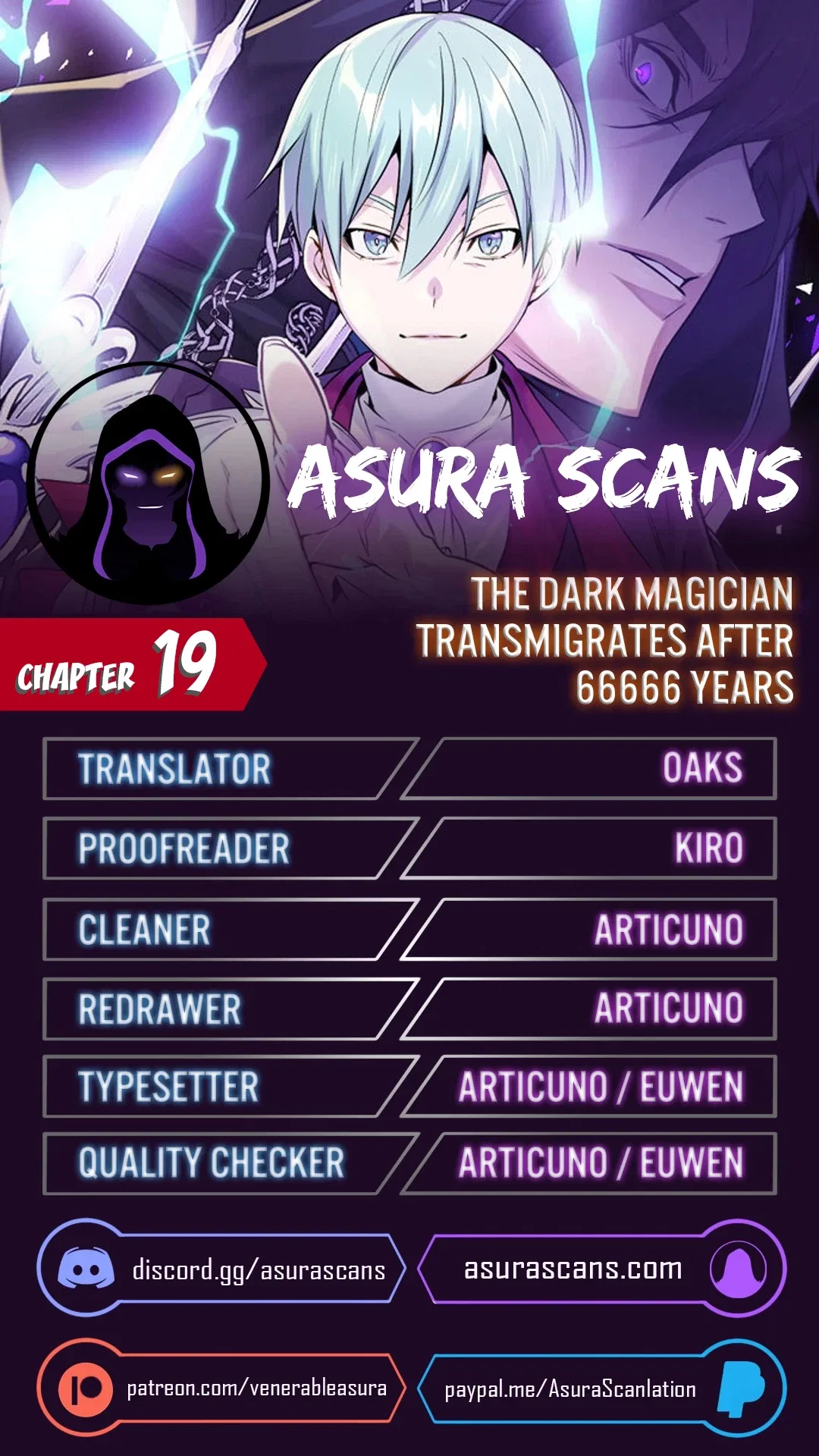 The Dark Magician Transmigrates After 66666 Years Chapter 19 – Page 1