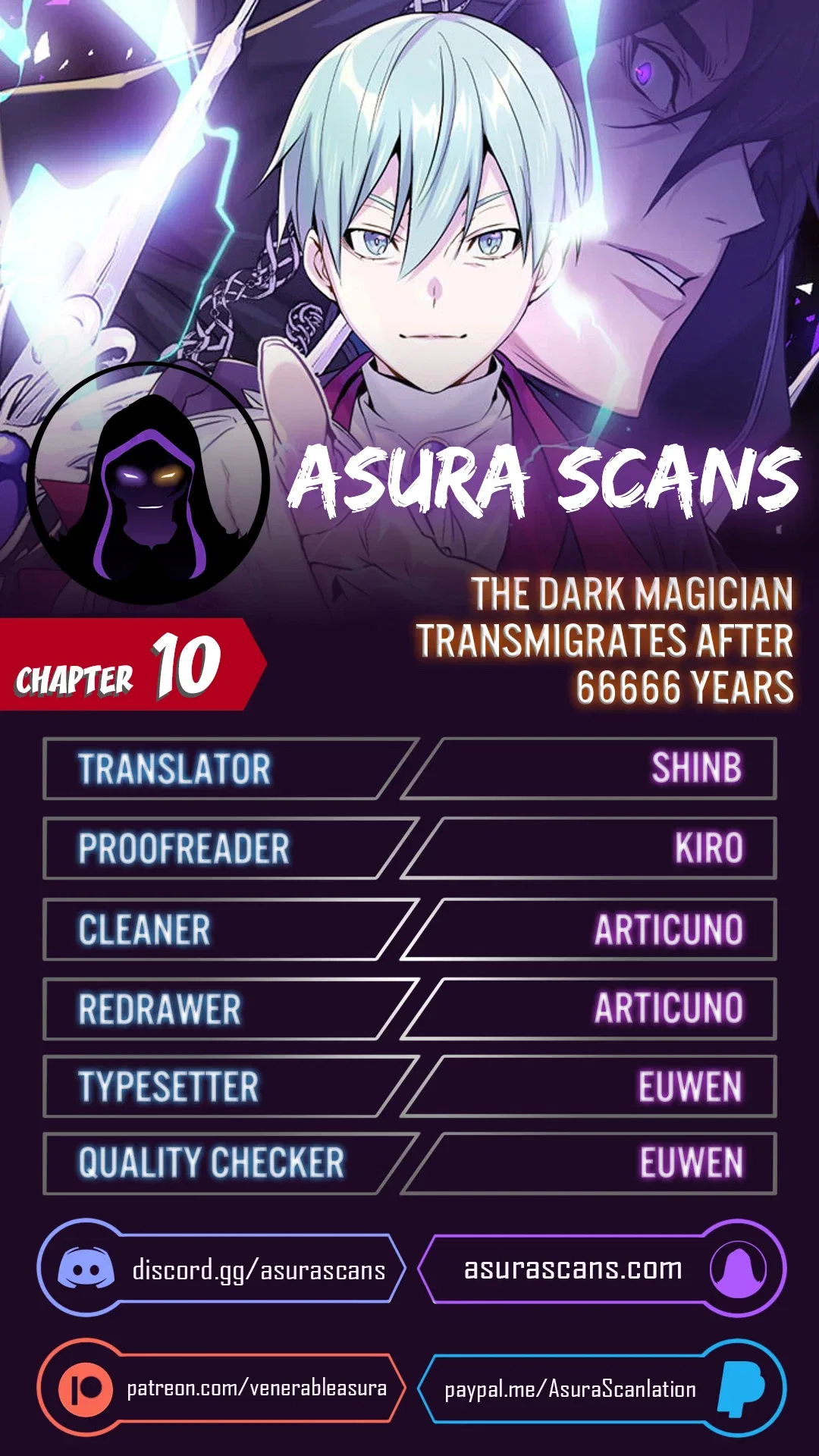 The Dark Magician Transmigrates After 66666 Years Chapter 10 – Page 1