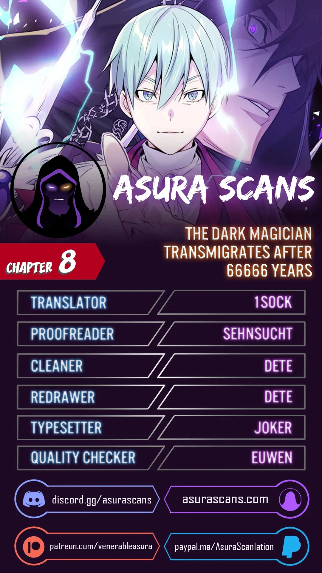 The Dark Magician Transmigrates After 66666 Years Chapter 8 – Page 1