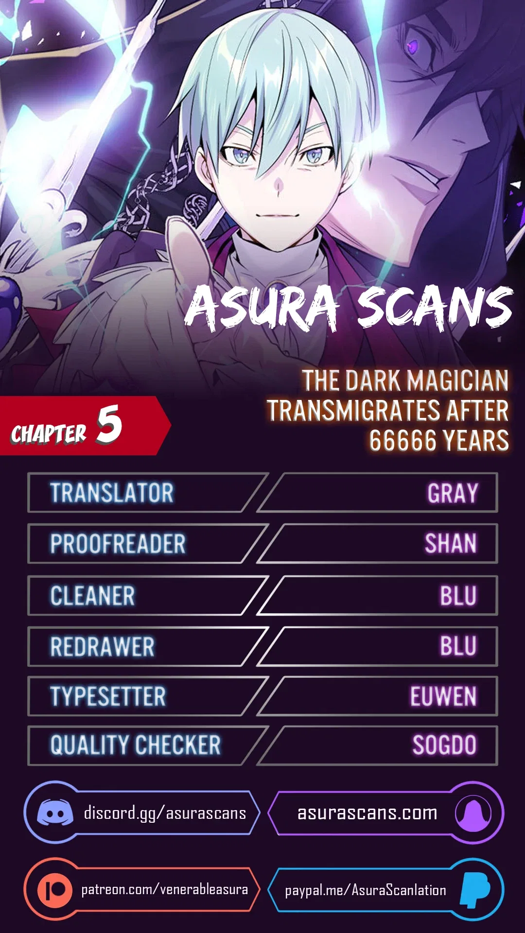 The Dark Magician Transmigrates After 66666 Years Chapter 5 – Page 1