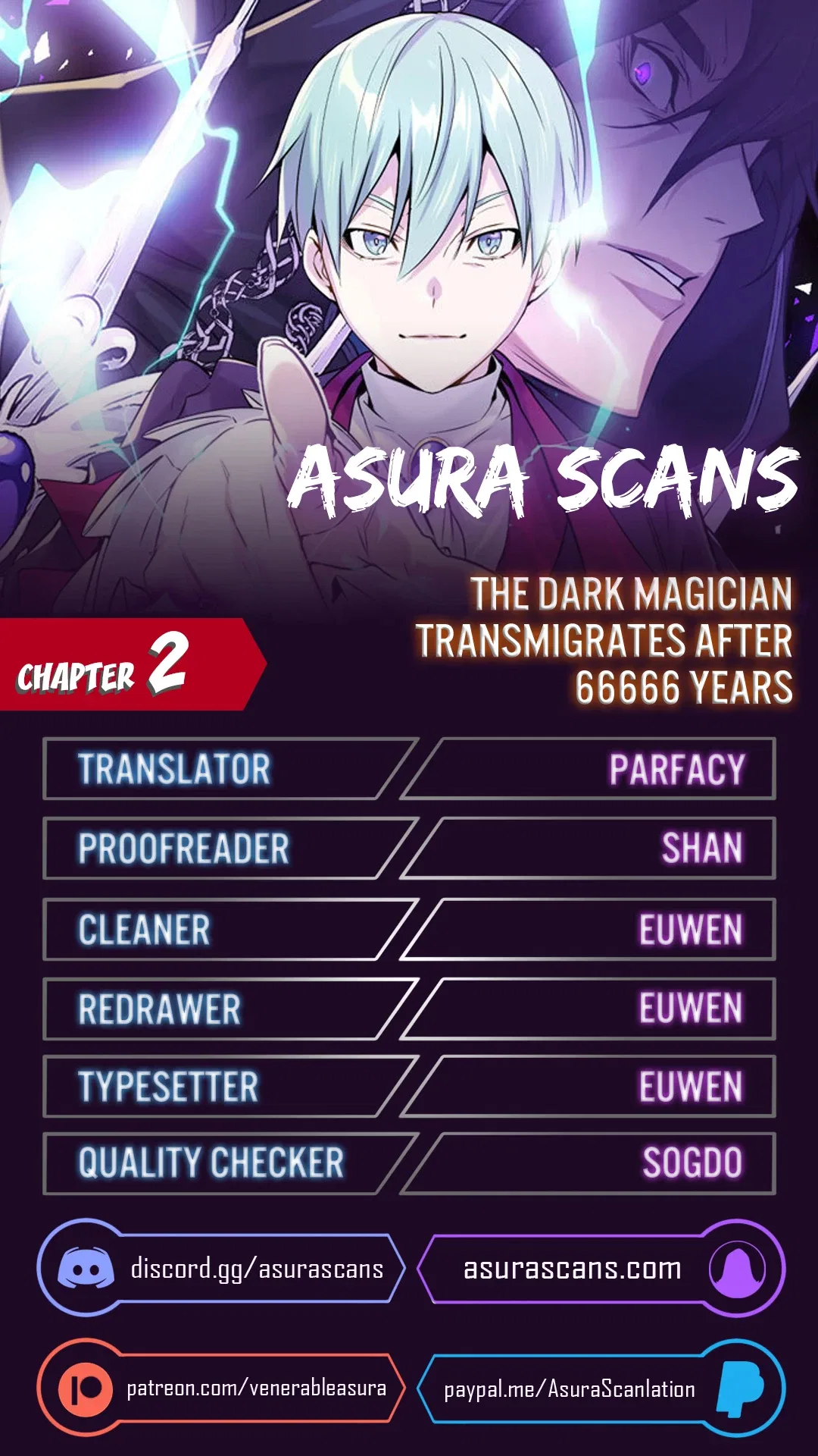The Dark Magician Transmigrates After 66666 Years Chapter 2 – Page 1