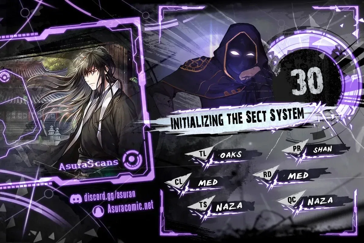 Initializing the Sect System Chapter 30 – Page 1