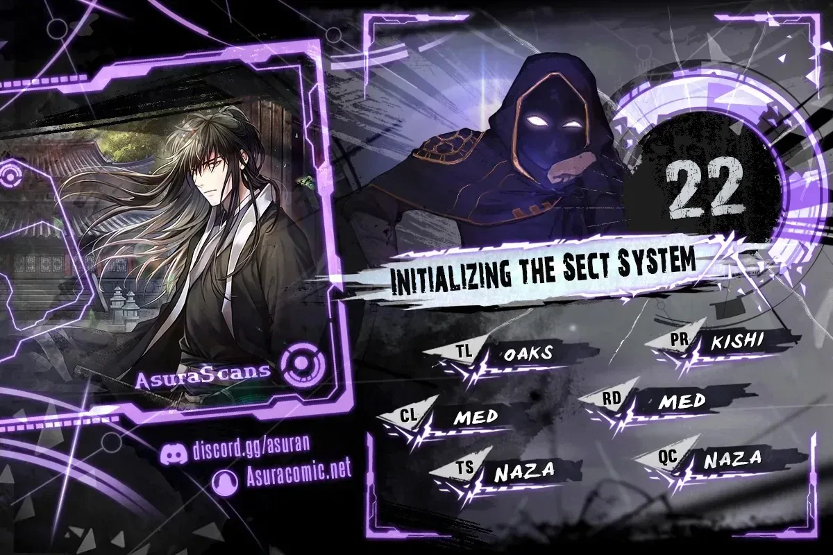 Initializing the Sect System Chapter 22 – Page 1