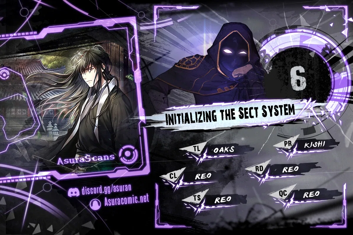 Initializing the Sect System Chapter 6 – Page 1
