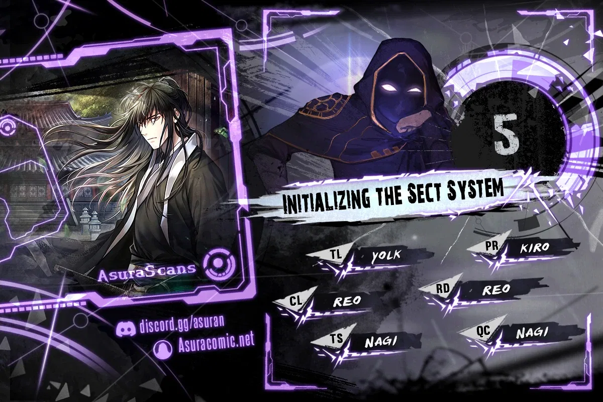 Initializing the Sect System Chapter 5 – Page 1