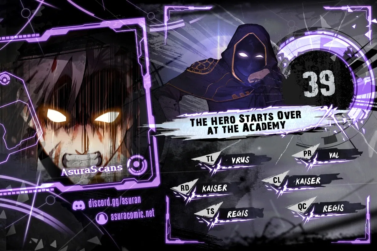 The Hero Starts Over at the Academy Chapter 39 – Page 1