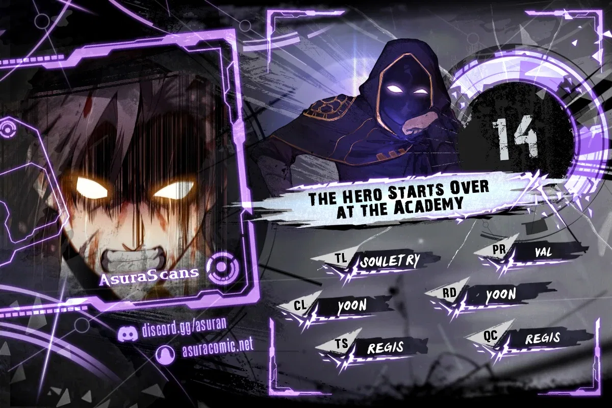 The Hero Starts Over at the Academy Chapter 14 – Page 1